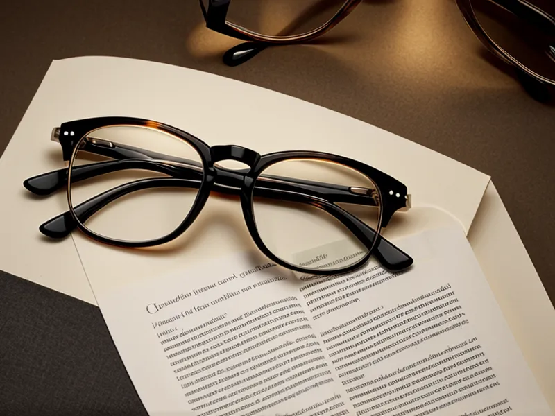 Reading glasses resting on a printed compatibility questionnaire, representing the eharmony intake form used to filter for relationship compatibility after divorce