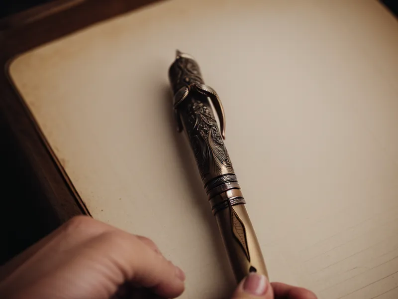 A close-up of a person taking a detailed personality assessment with a pen.