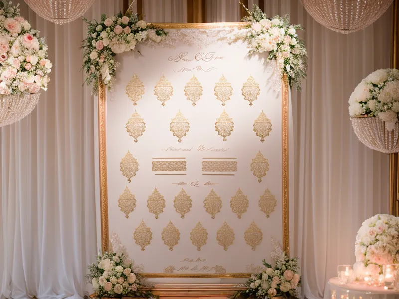 An event planner's wedding seating chart, the deliberate matching behind serious-relationship compatibility